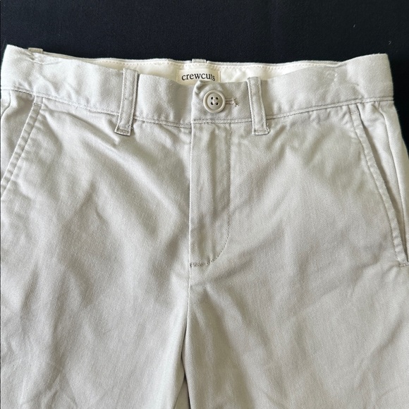 Crewcuts by J crew Light Khaki Chinos Boyse size 7 - Picture 2 of 7